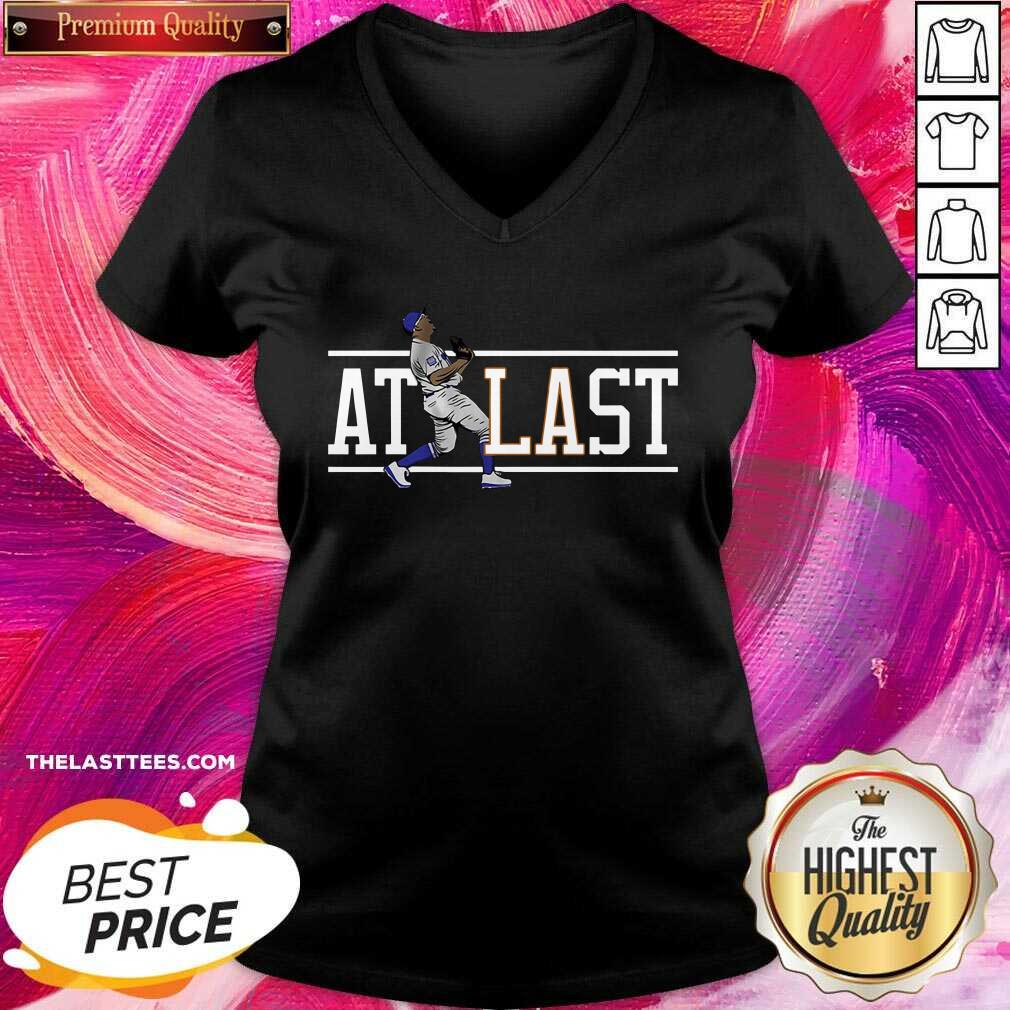 Perfect La Dodgers At Last Shirt