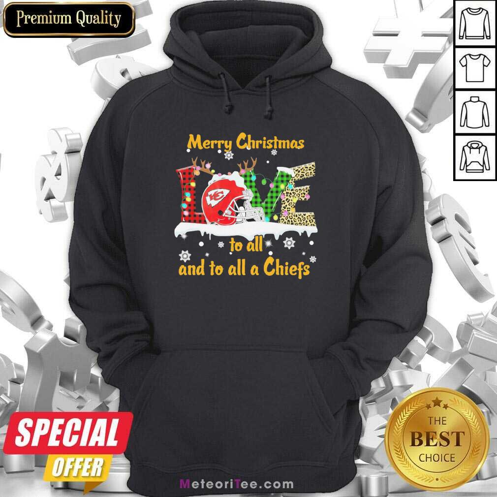 Perfect Love Merry Christmas To All And To All A Kansas City Chiefs Shirt