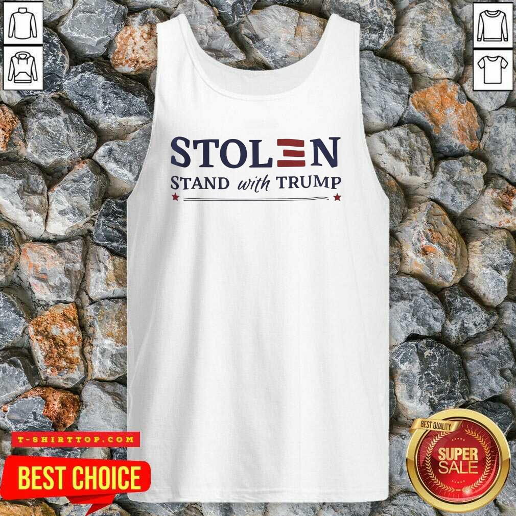Perfect Stolen Stand With Trump Shirt