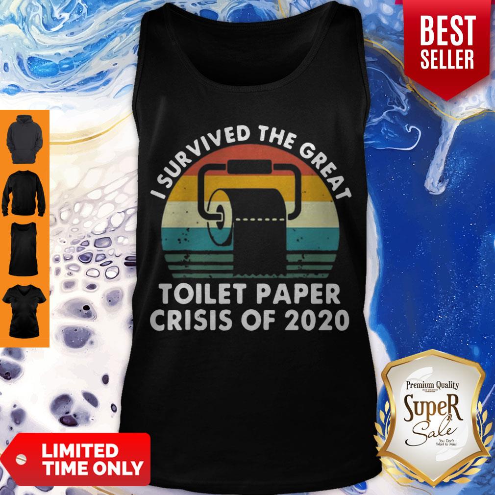 Perfect Vintage I Survived Toilet Paper Crisis 2020 Shirt