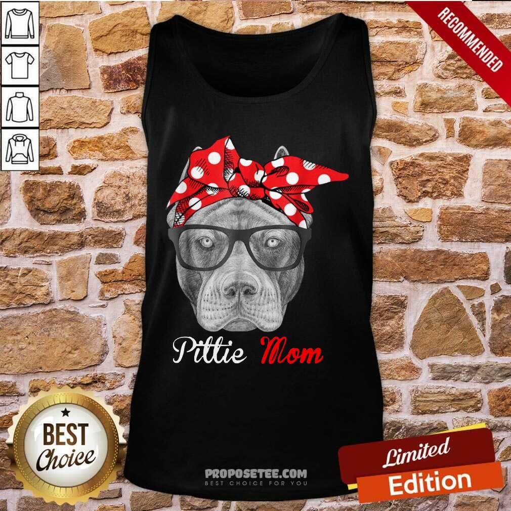 Pitbull Dog Lovers Pittie Mom Shirt
