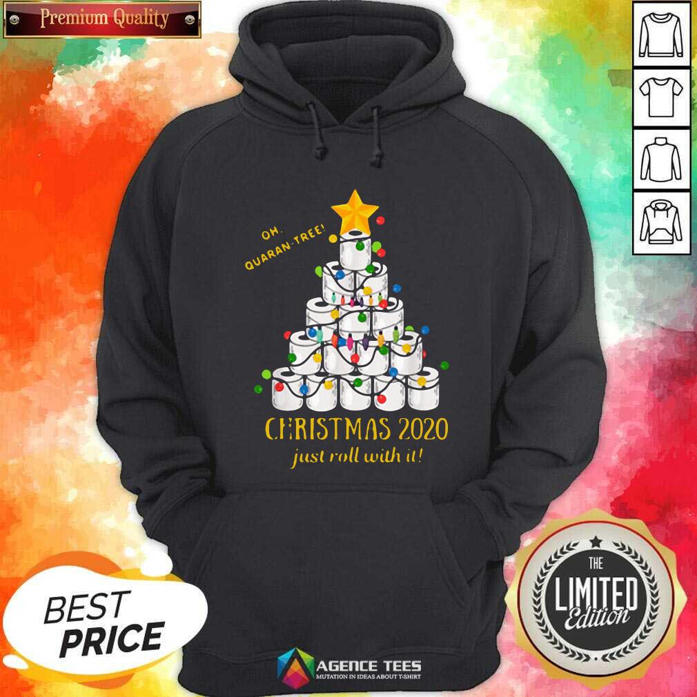 Premium 2020 Quarantine Christmas Toilet Paper Tree Shirt