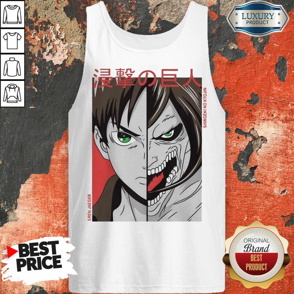 Premium Eren Yeager Shingeki No Kyojin Shirt