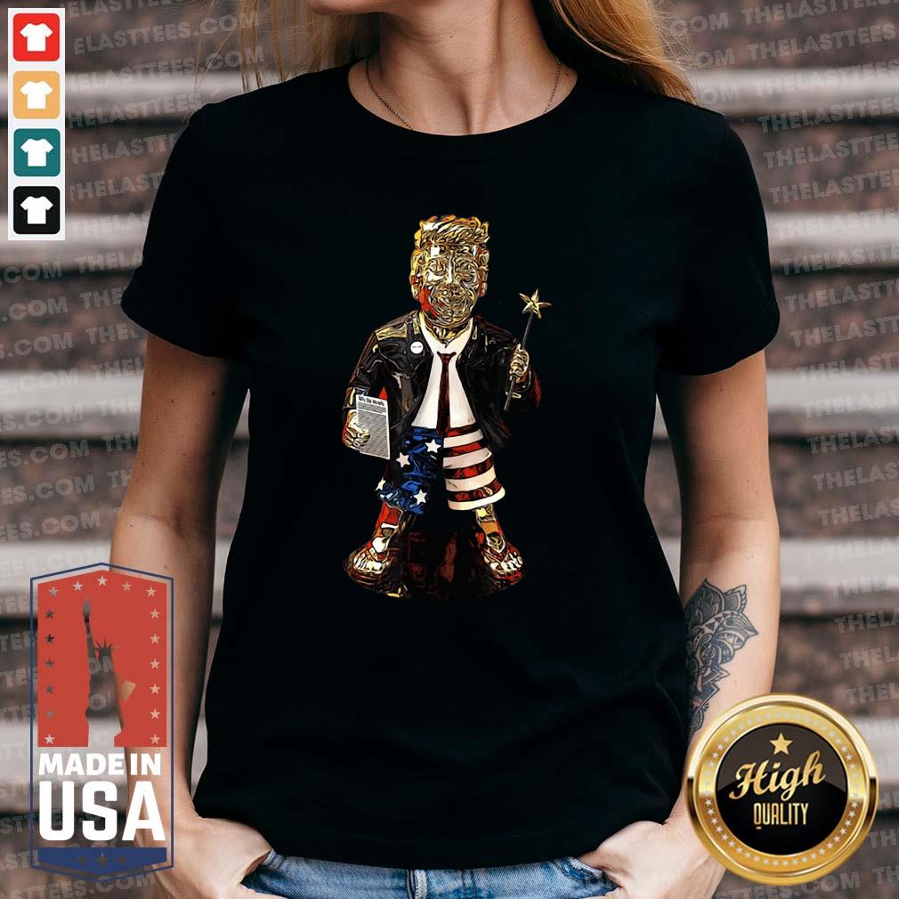 Premium Golden Trump Statue Shirt