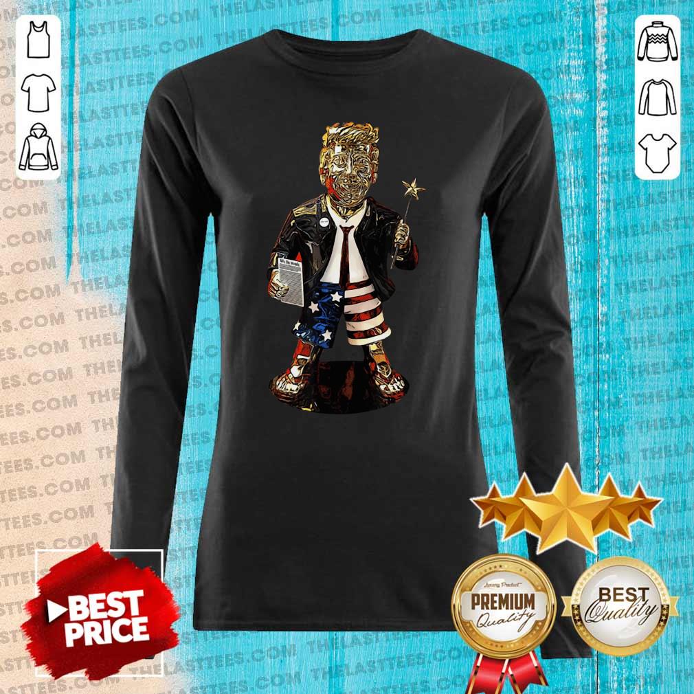 Premium Golden Trump Statue Shirt