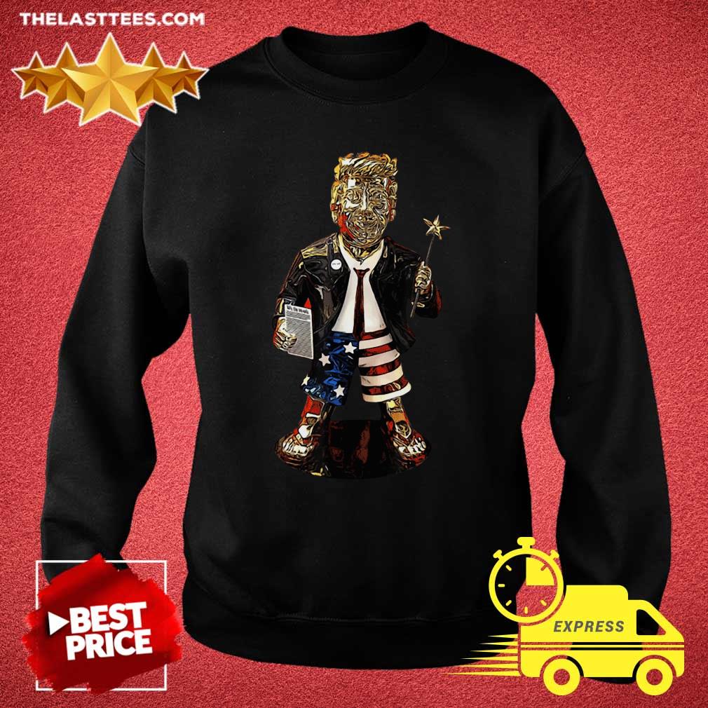 Premium Golden Trump Statue Shirt