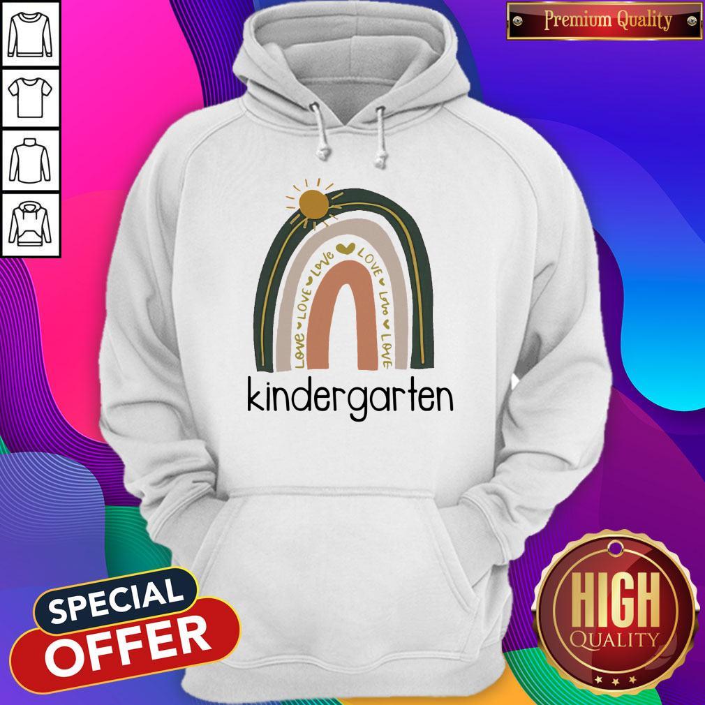 Premium Love Kindergarten Teacher Neutral Rainbow Shirt