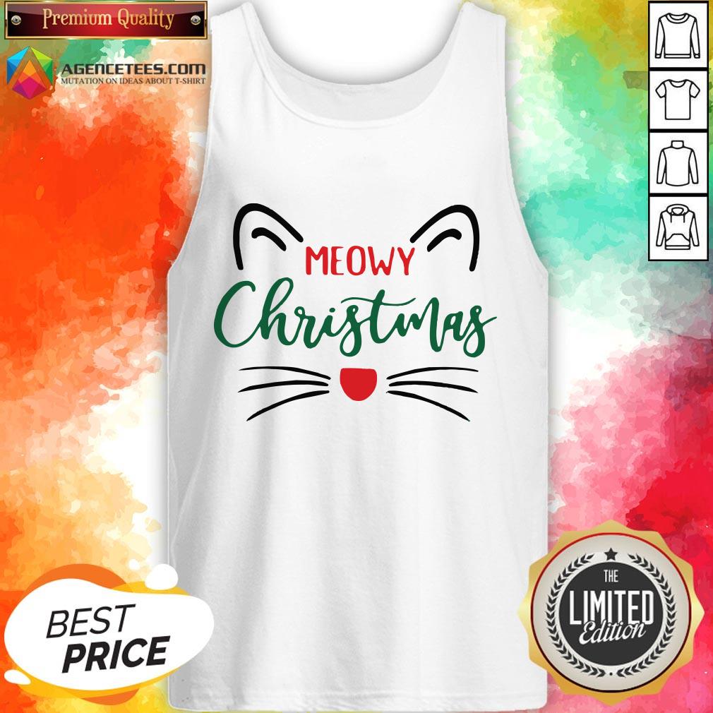 Premium Meowy Christmas Shirt