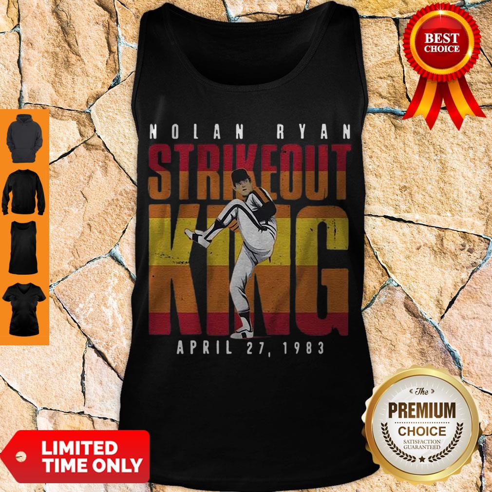 Premium Nolan Ryan Strikeout King April 27 1983 Shirt