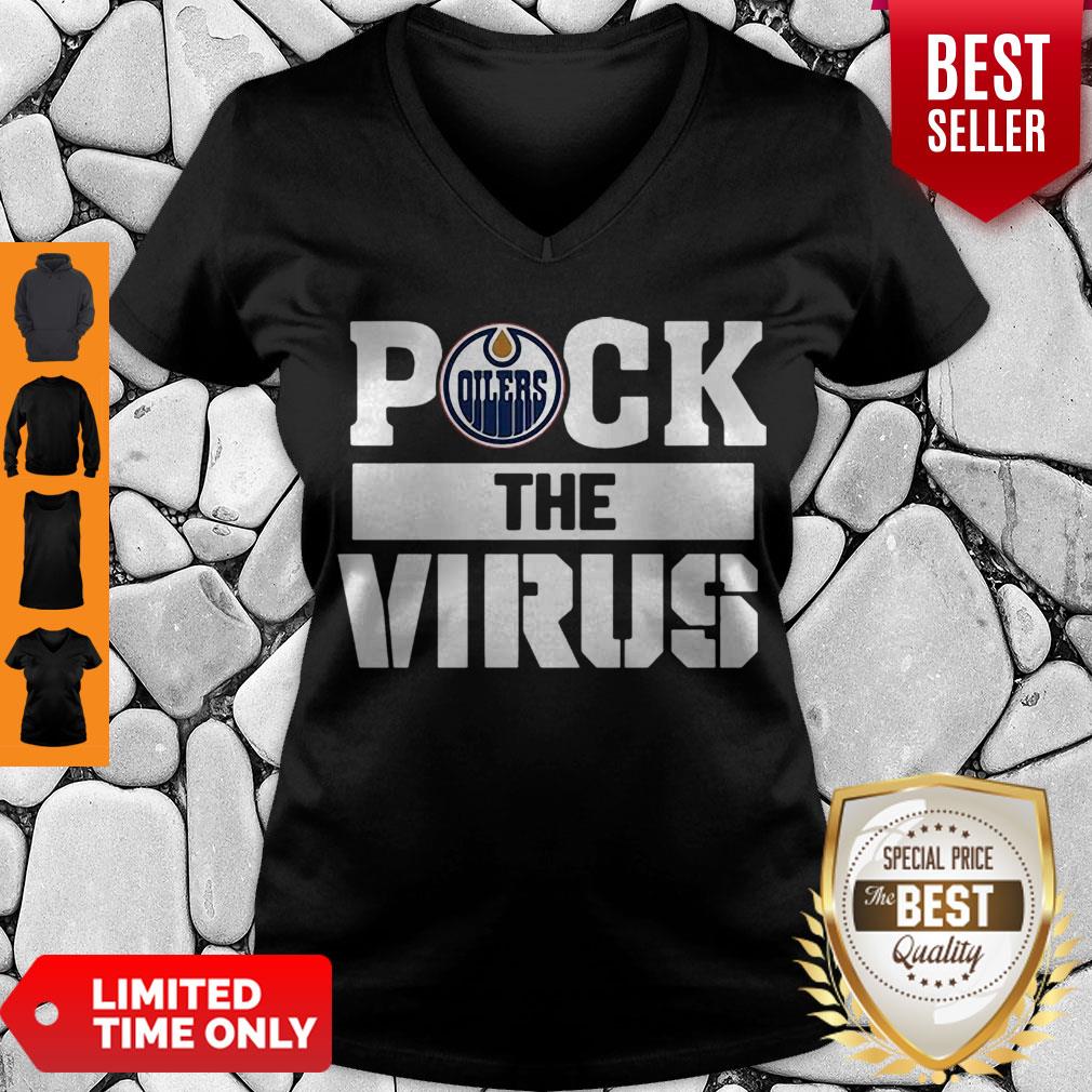 Premium Puck The Virus Edmonton Oilers Shirt