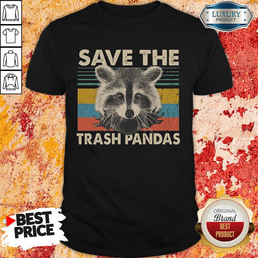 Premium Save The Trash Pandas Shirt