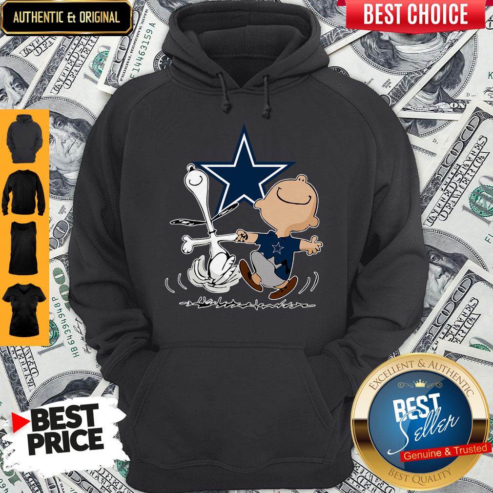 Premium Snoopy And Charlie Brown Dallas Cowboys Shirt