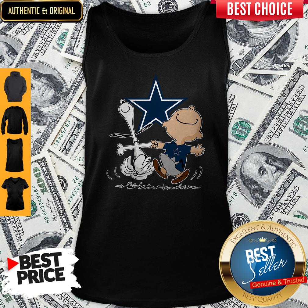 Premium Snoopy And Charlie Brown Dallas Cowboys Shirt