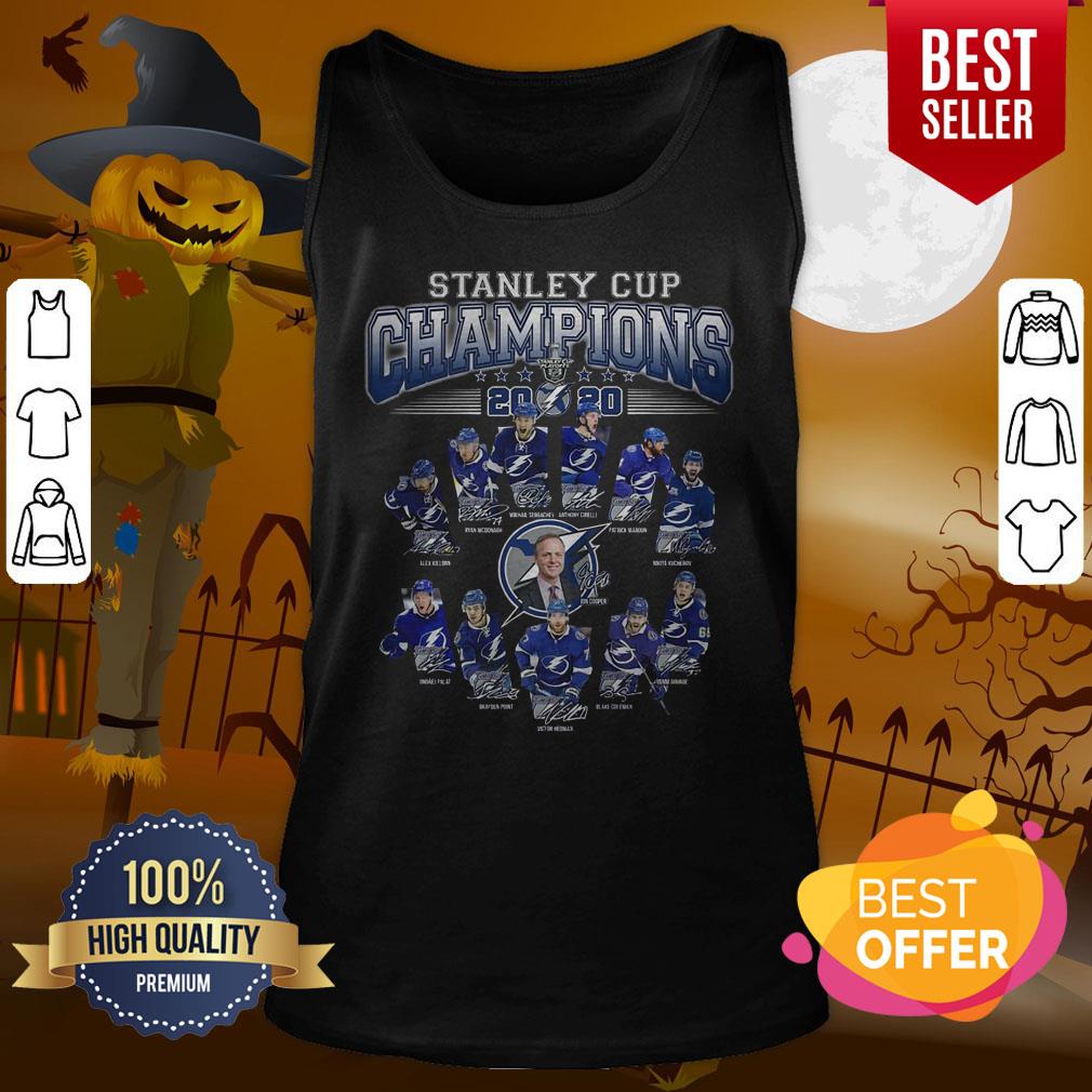 Premium Stanley Cup Champions 2020 Signatures Shirt