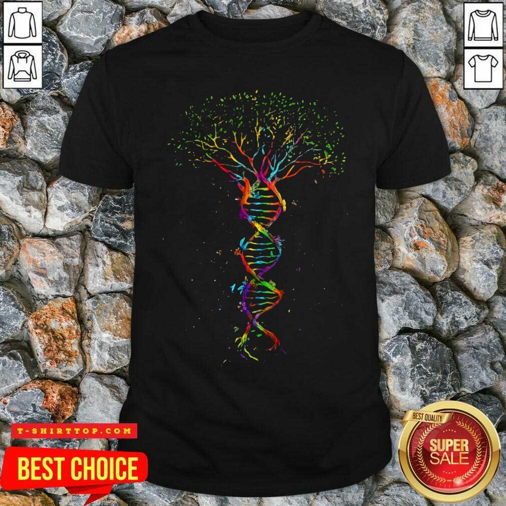 Pretty DNA Tree Of Life Shirt