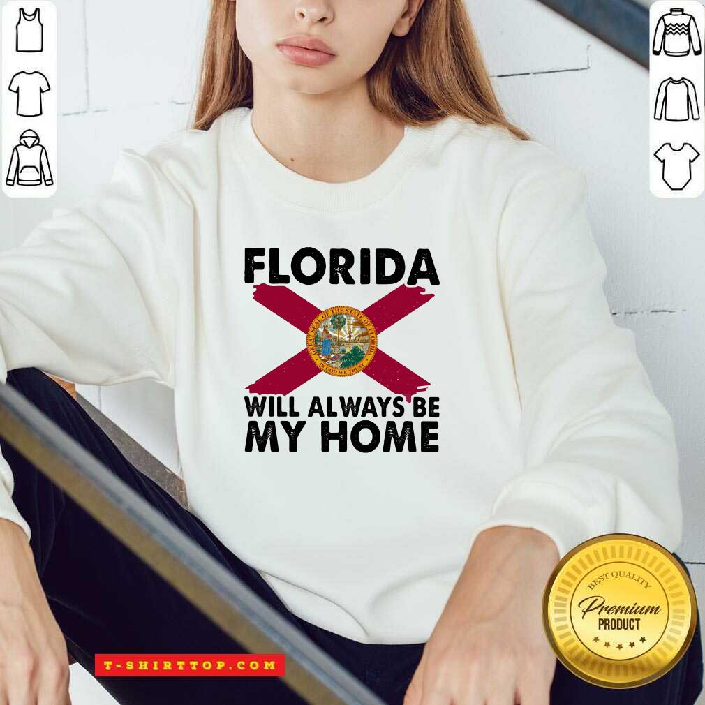 Pretty Florida Will Always Be My Home Logo Shirt