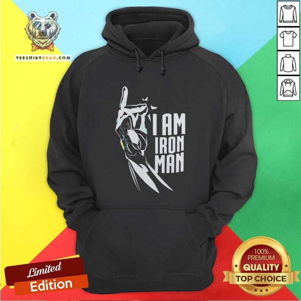 Pretty I Am Iron Man Gauntlet Shirt