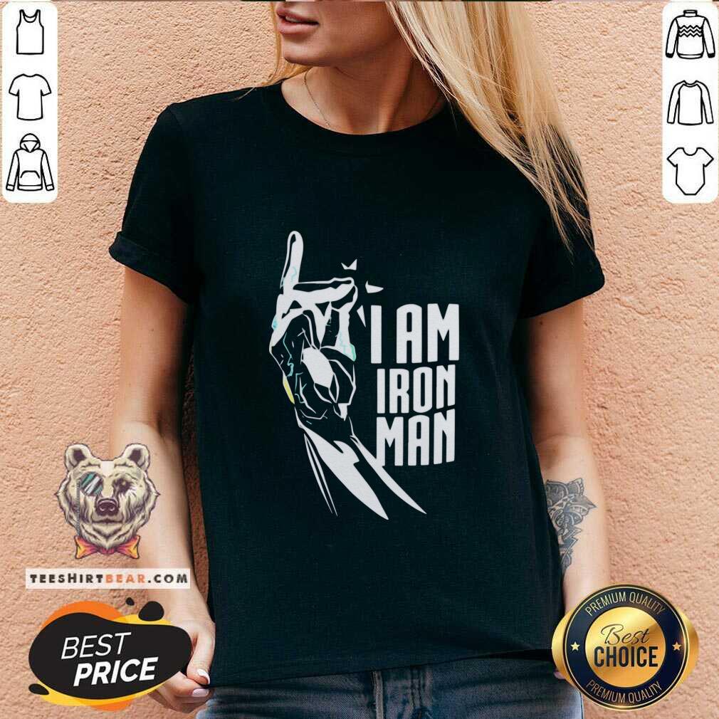 Pretty I Am Iron Man Gauntlet Shirt