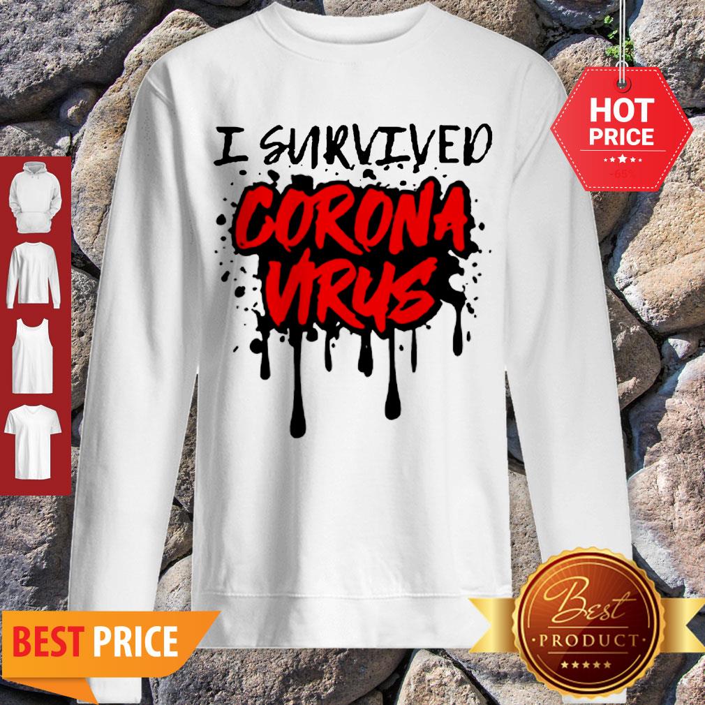Pretty I Survived Coronavirus Shirt