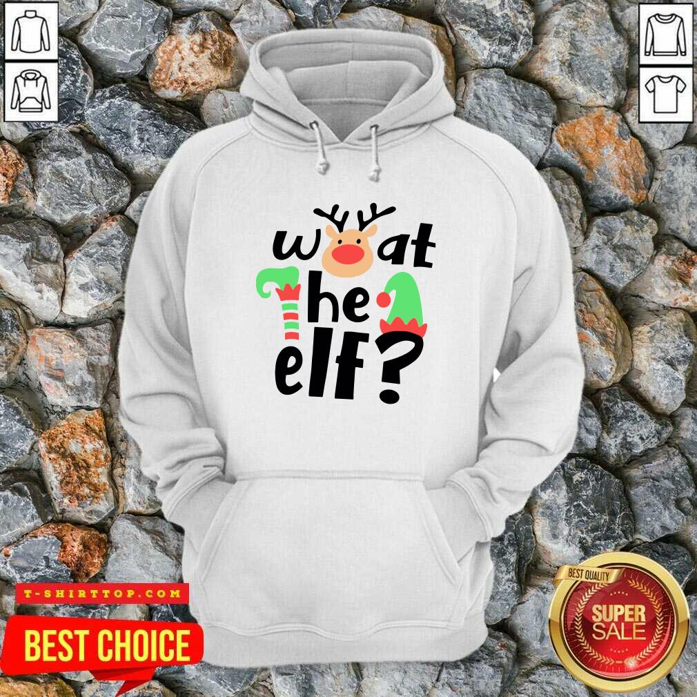 Pretty Reindeer What The ELF Christmas Shirt