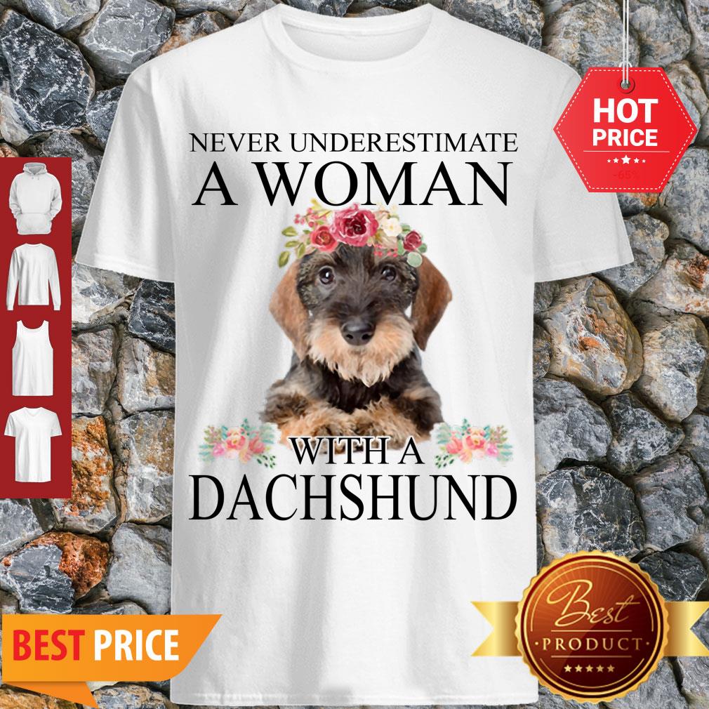 Pretty Wirehaired Dachshund Weiner-dog Mom Mama Funny Doxie Gifts Shirt