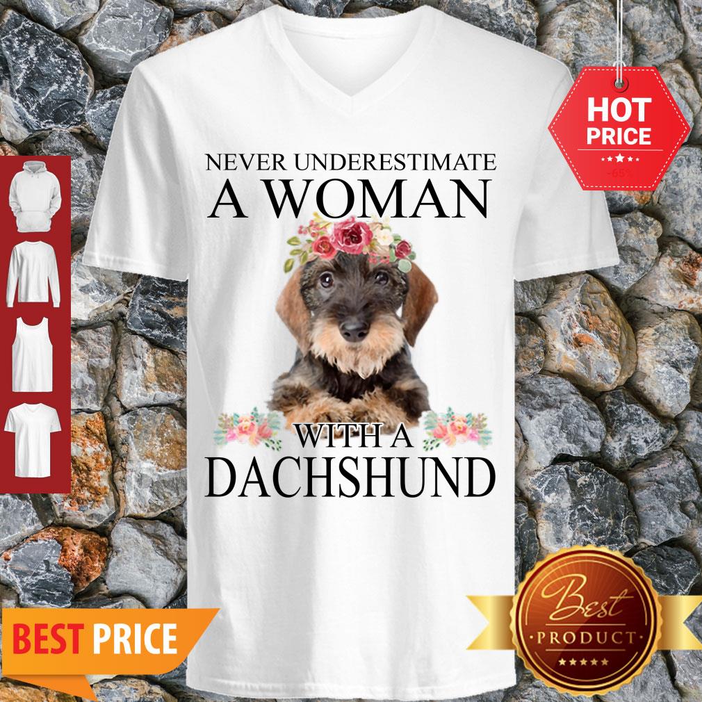 Pretty Wirehaired Dachshund Weiner-dog Mom Mama Funny Doxie Gifts Shirt