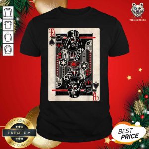 Cute Star Wars Darth Vader King Of Spades Graphic Shirt