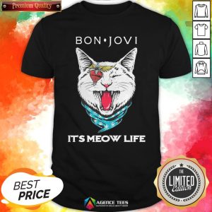 Cat Bon Jovi It’s Meow Life Shirt