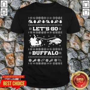 Let Go Buffalo Bills Ugly Christmas Shirt