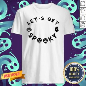 Let's Get Spooky Pumpkin Halloween Day Shirt