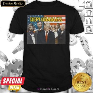 Original Donald Trump The Deplorables American Flag Shirt