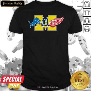 Funny Detroit Lions Detroit Red Wings Danville Blue Devils Shirt