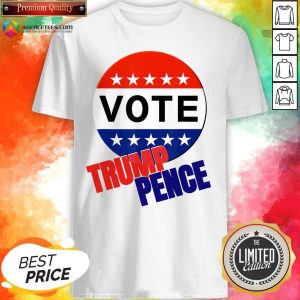 Official Vote Trump Pence American Flag Shirt