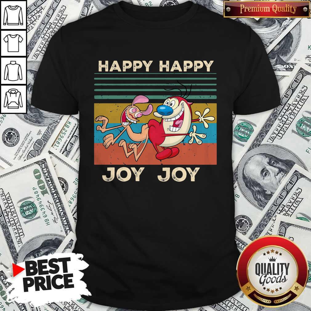 Ren And Stimpy Happy Happy Joy Joy Vintage Shirt