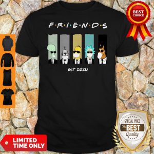 Official Rick And Morty Friends Est 2020 Shirt