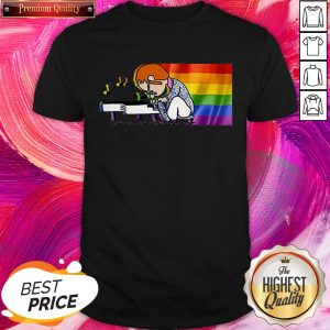 LGBT Elton John And Piano Rocketman Shirt