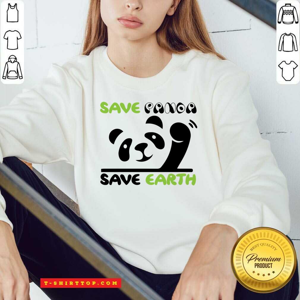 Save Panda Save Earth Shirt