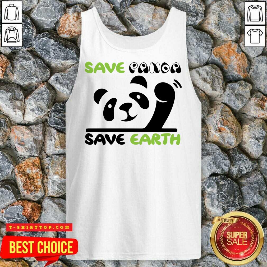 Save Panda Save Earth Shirt