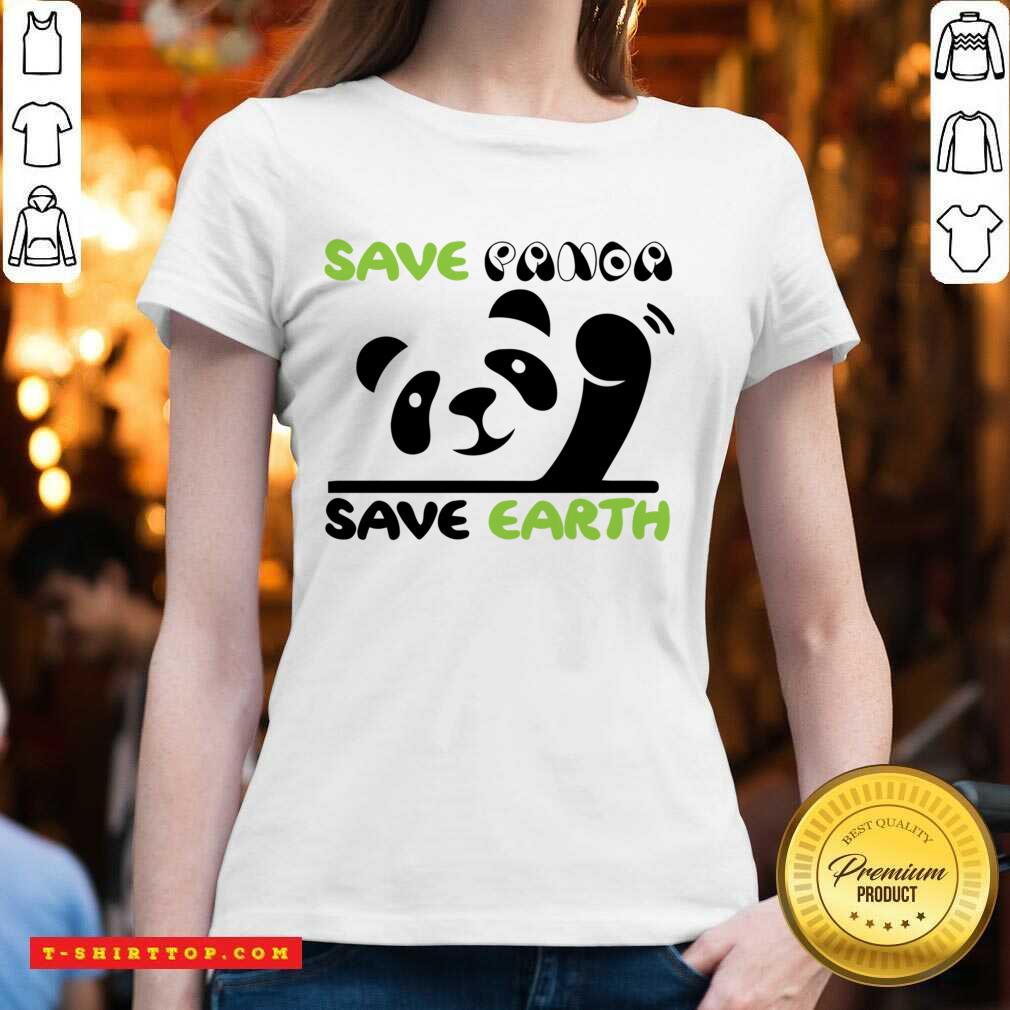 Save Panda Save Earth Shirt