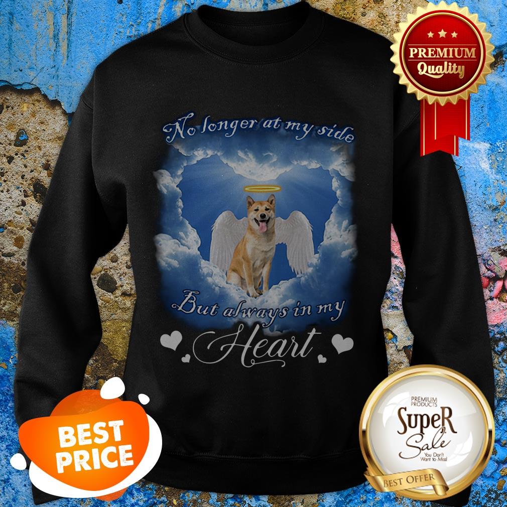 Shiba Inu Angel No Longer At My Side But Always In My Heart Shirt