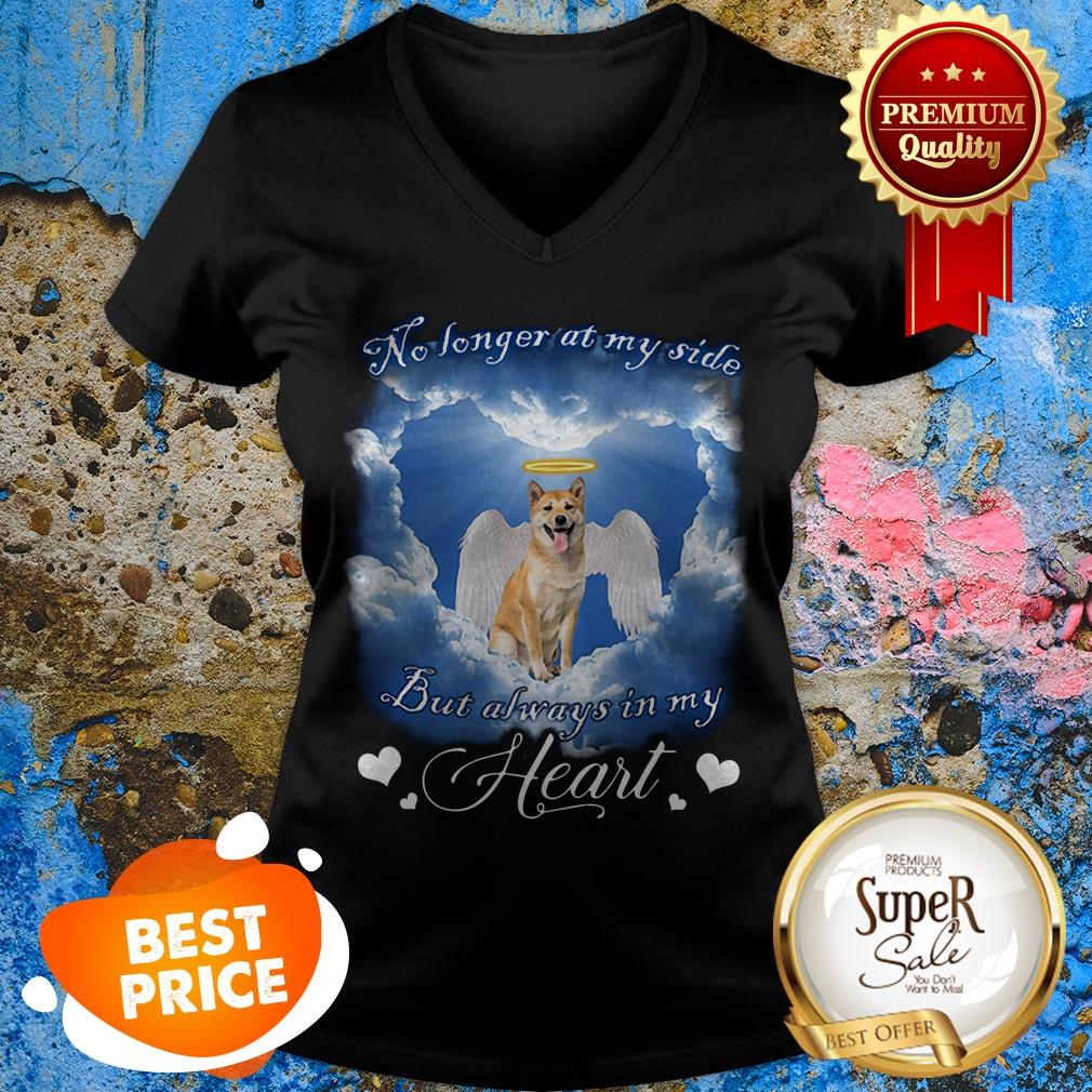 Shiba Inu Angel No Longer At My Side But Always In My Heart Shirt