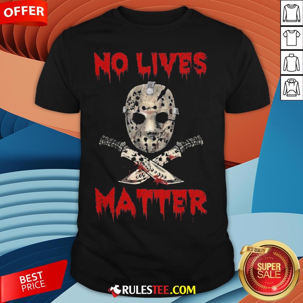 Grateful Jason Voorhees No Lives Matter Halloween Shirt