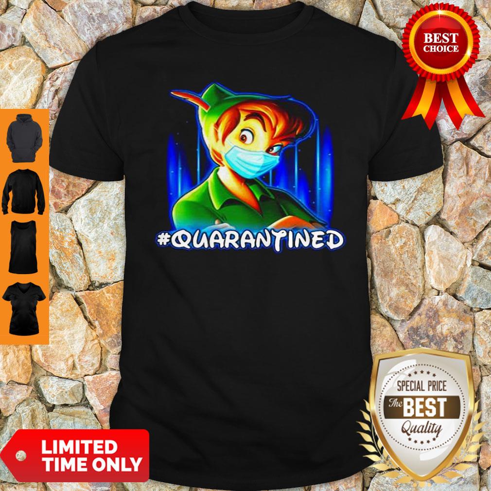 Premium Peter Pan Mask #Quarantined Coronavirus Shirt
