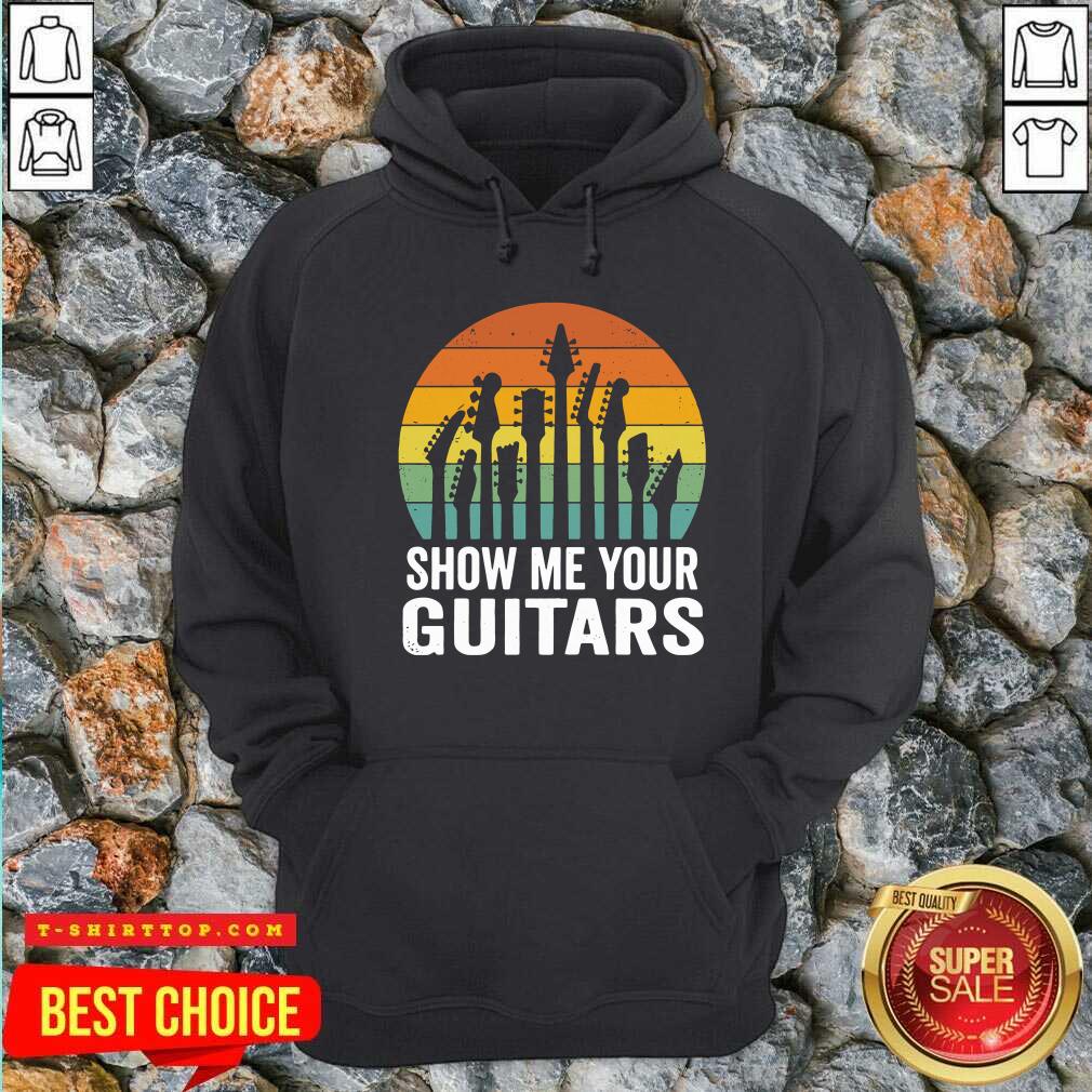 Show Me Your Guitars Vintage Retro Shirt