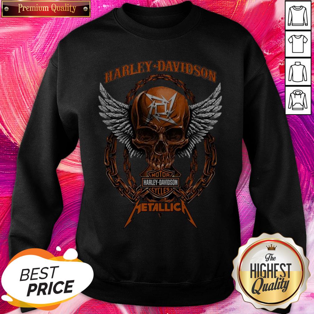 Skull Motor Harley Davidson Metallica Halloween Shirt