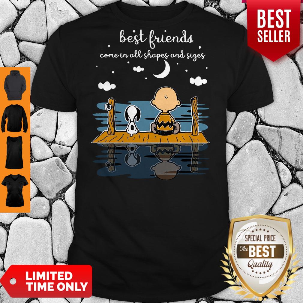 Snoopy And Peanut Best Friends Come In All Shapes And Sizes Shirt