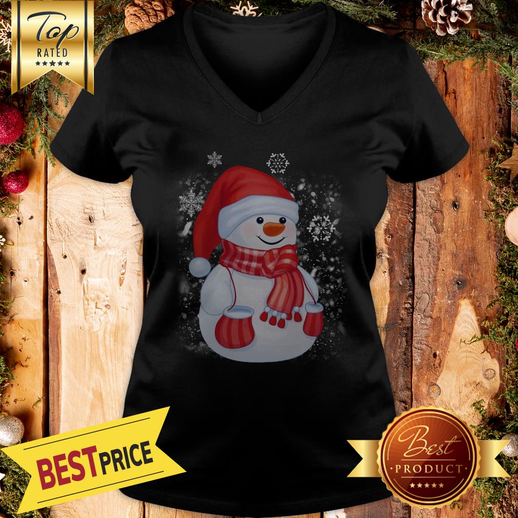Snowman Santa Merry Christmas Shirt