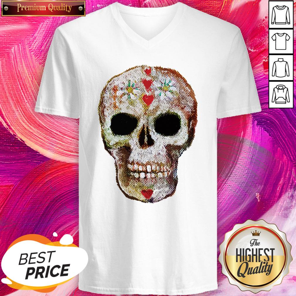 Sugar Skull Day Of Dead Dia De Muertos Shirt