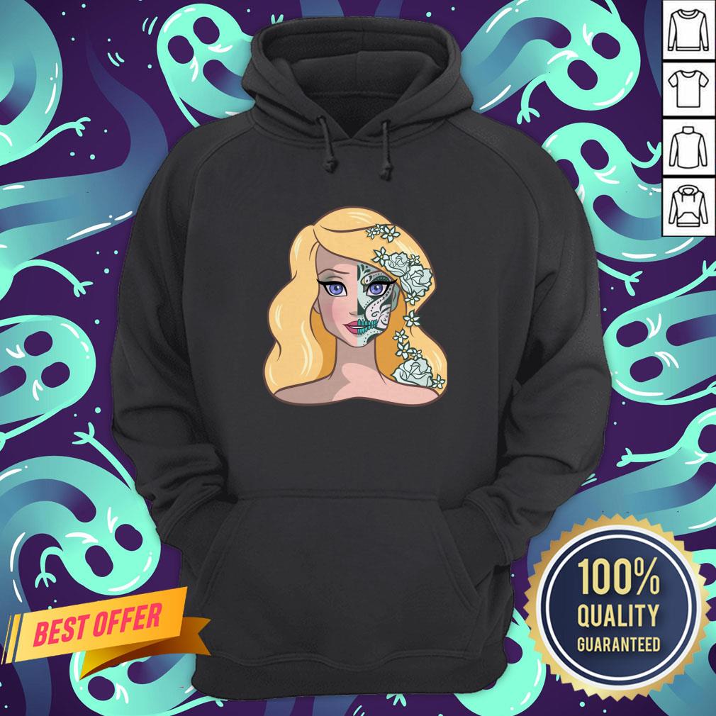 Sugar Skull Series Swan Princess Dia De Muertos Day Of The Dead Shirt