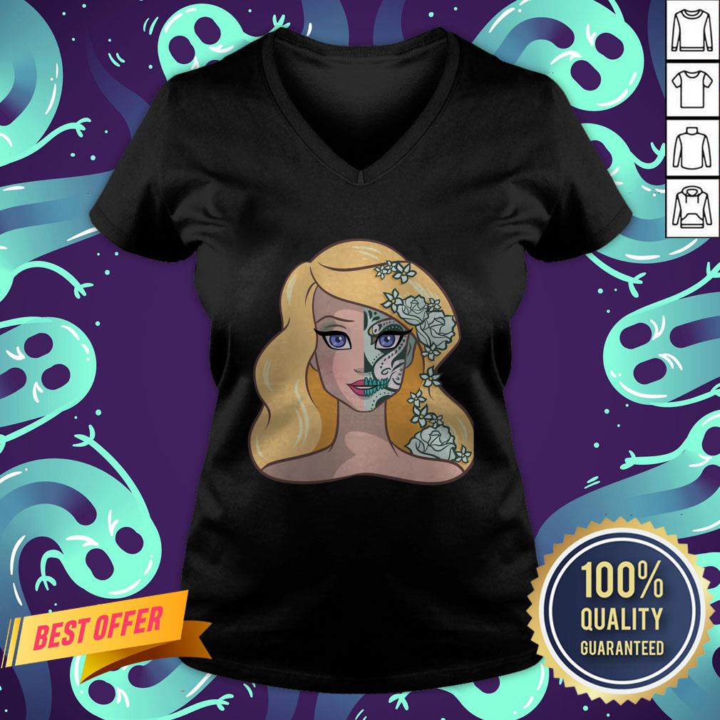 Sugar Skull Series Swan Princess Dia De Muertos Day Of The Dead Shirt